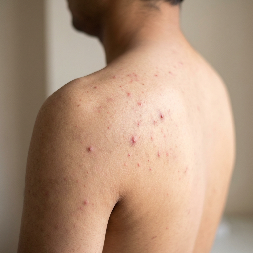 Back and body acne treatment